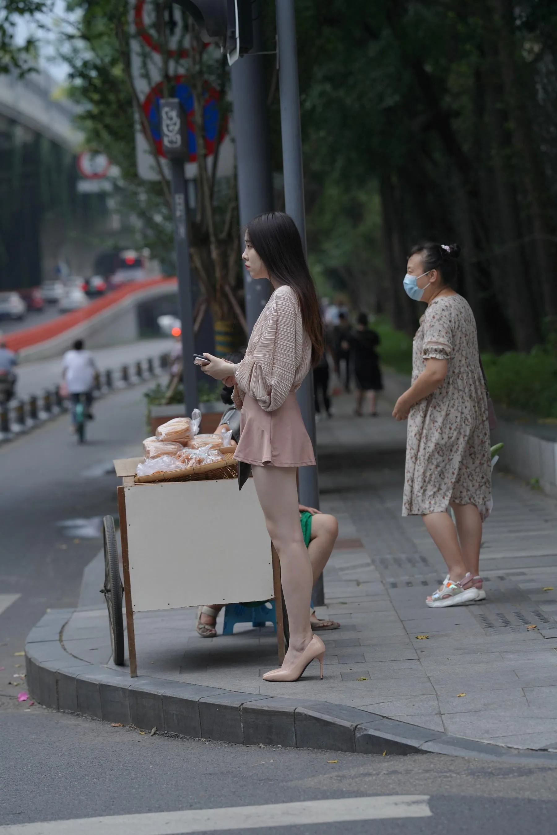 魔镜街拍 NO.167 可爱的粉色短裙小姐姐 [495P]插图3